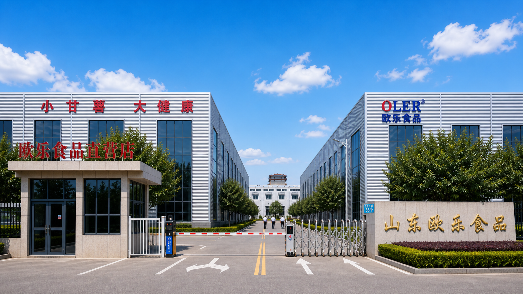 Shandong Ole Food factory entrance